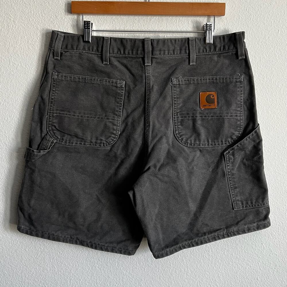 Carhartt B25 GCR gray work wear carpenter pants